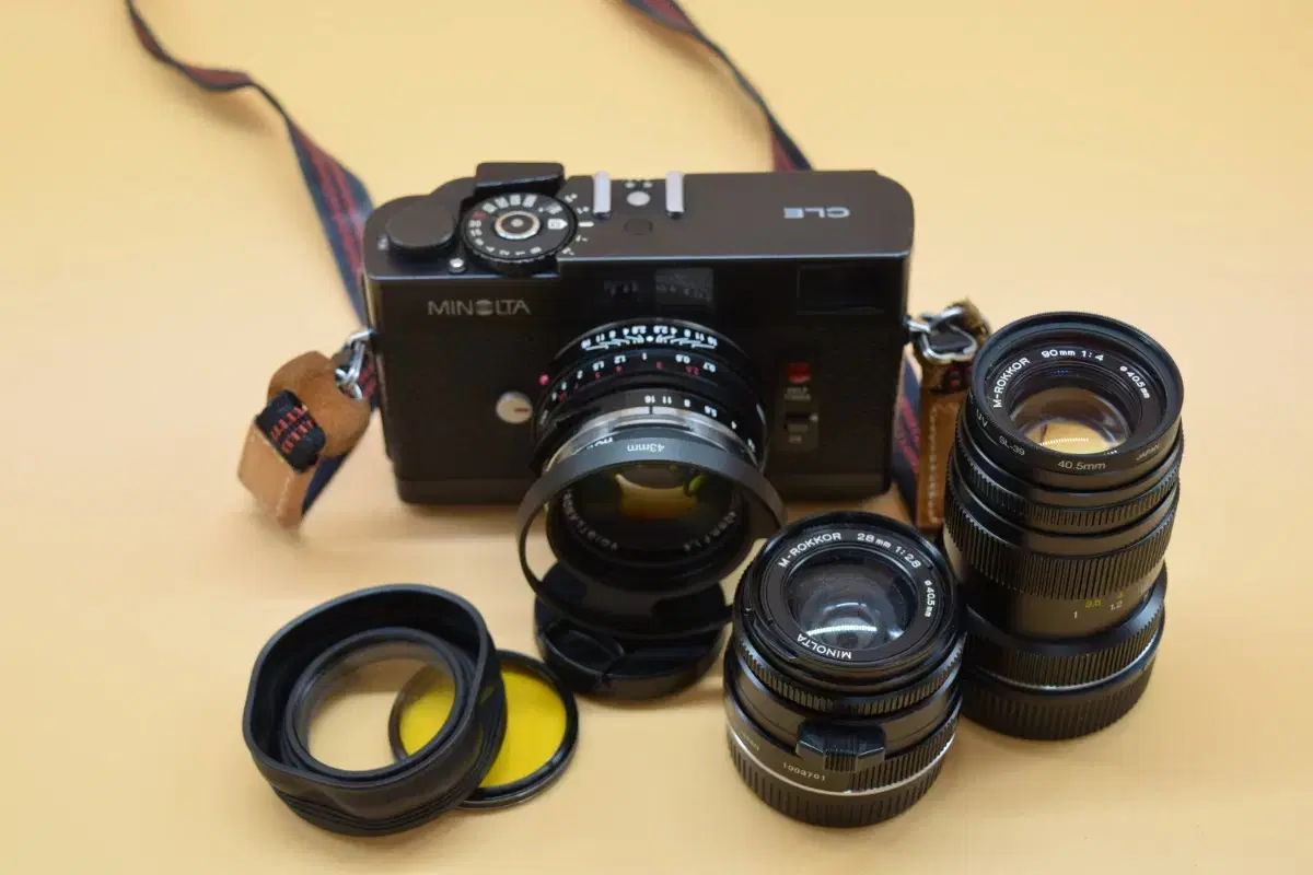 [필름카메라] MINOLTA CLE PERPECT SET